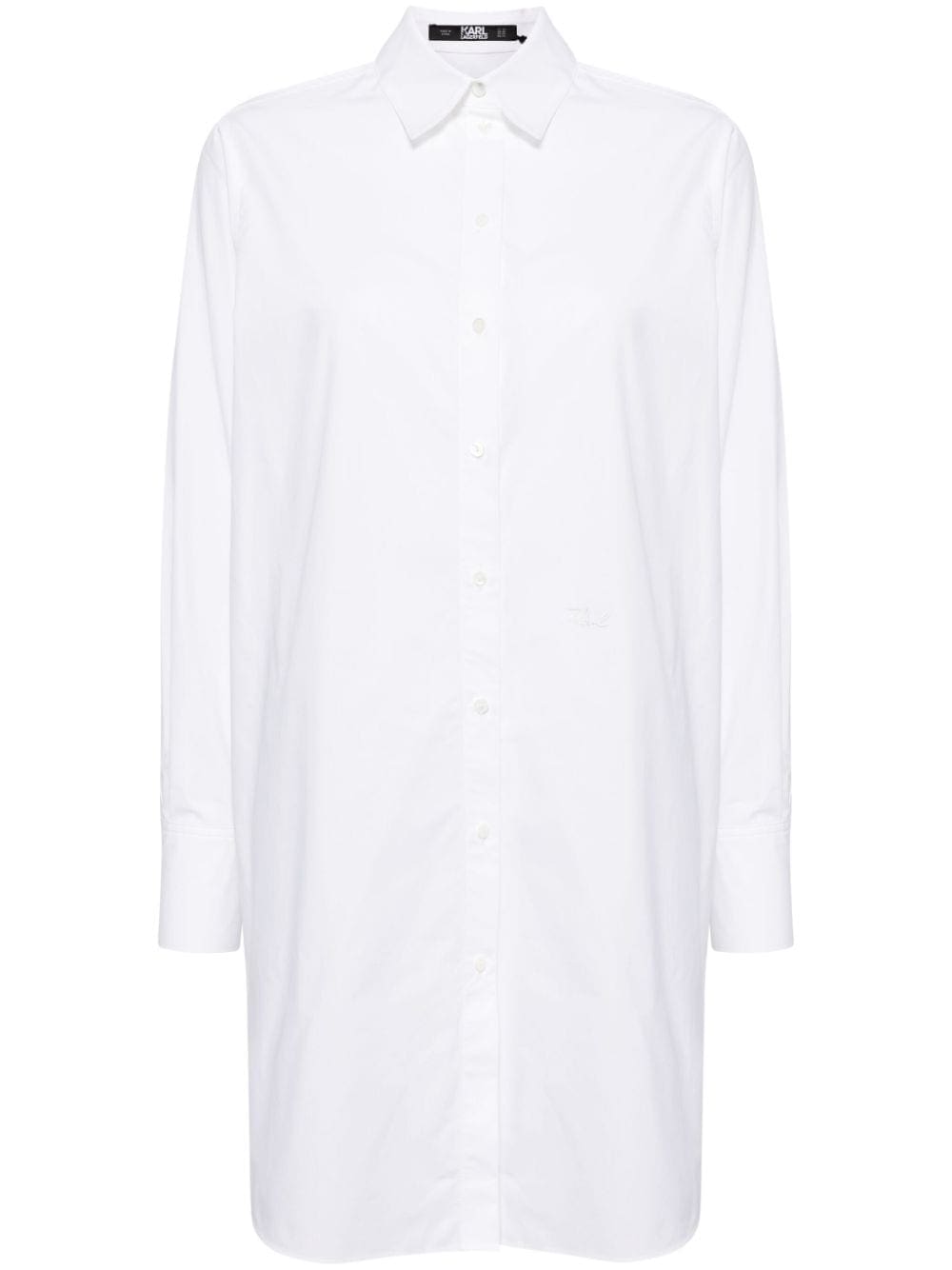 Karl Lagerfeld K/Ikonik embellished long shirt