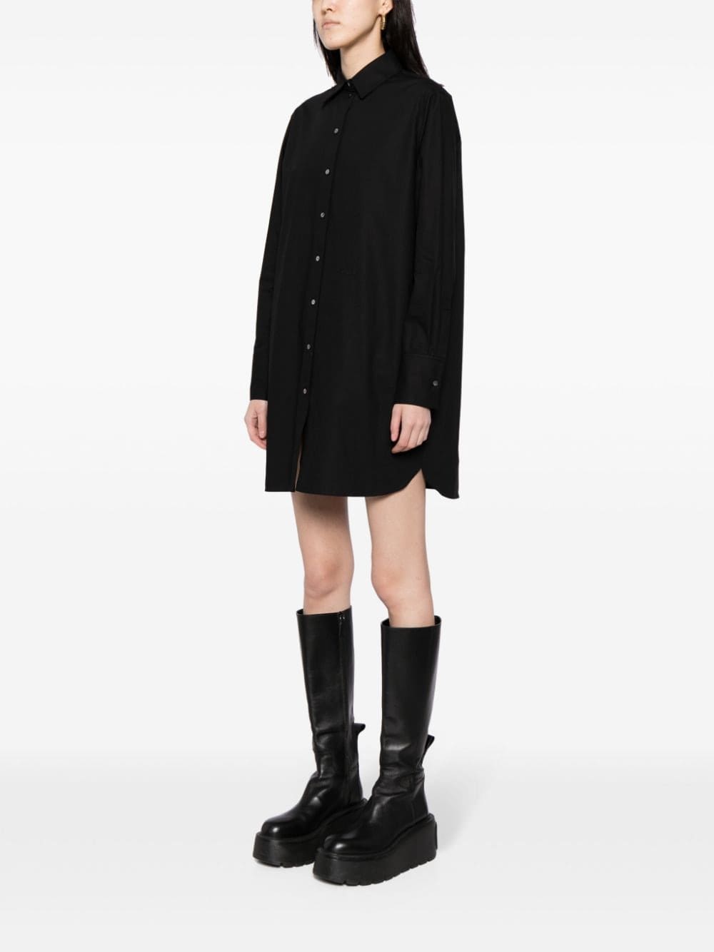 Karl Lagerfeld K/Ikonik embellished long shirt - Image 4