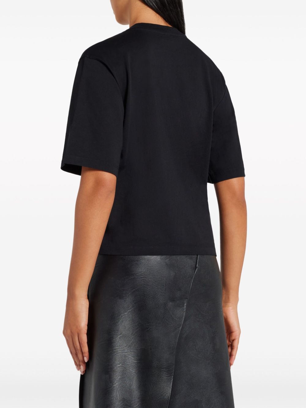 Off-White Off Stamp crop T-shirt - Image 4