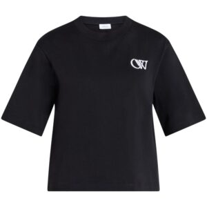 Off-White Off Stamp crop T-shirt