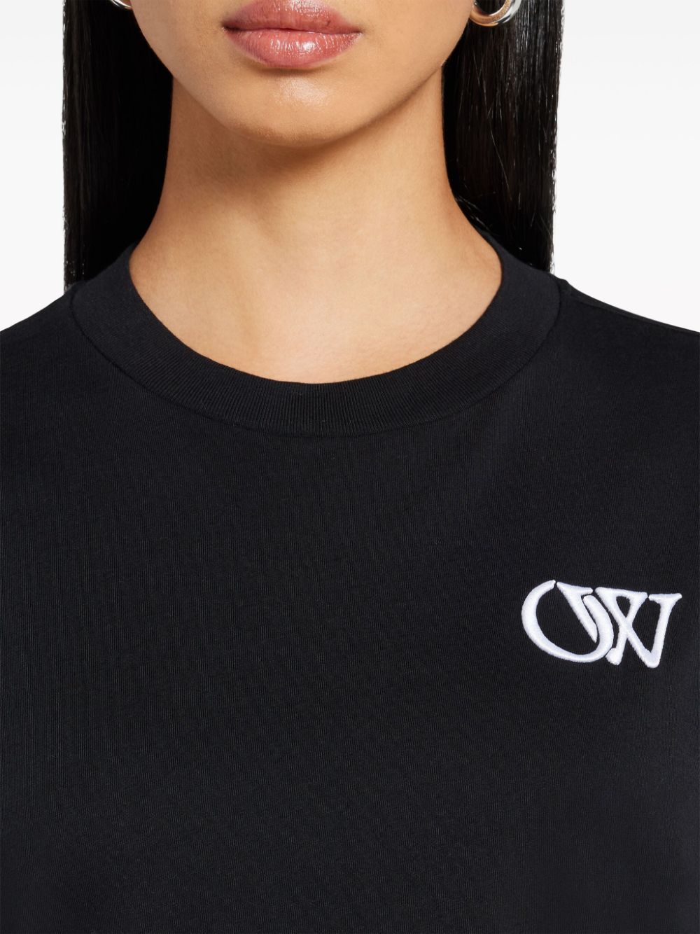 Off-White Off Stamp crop T-shirt - Image 5