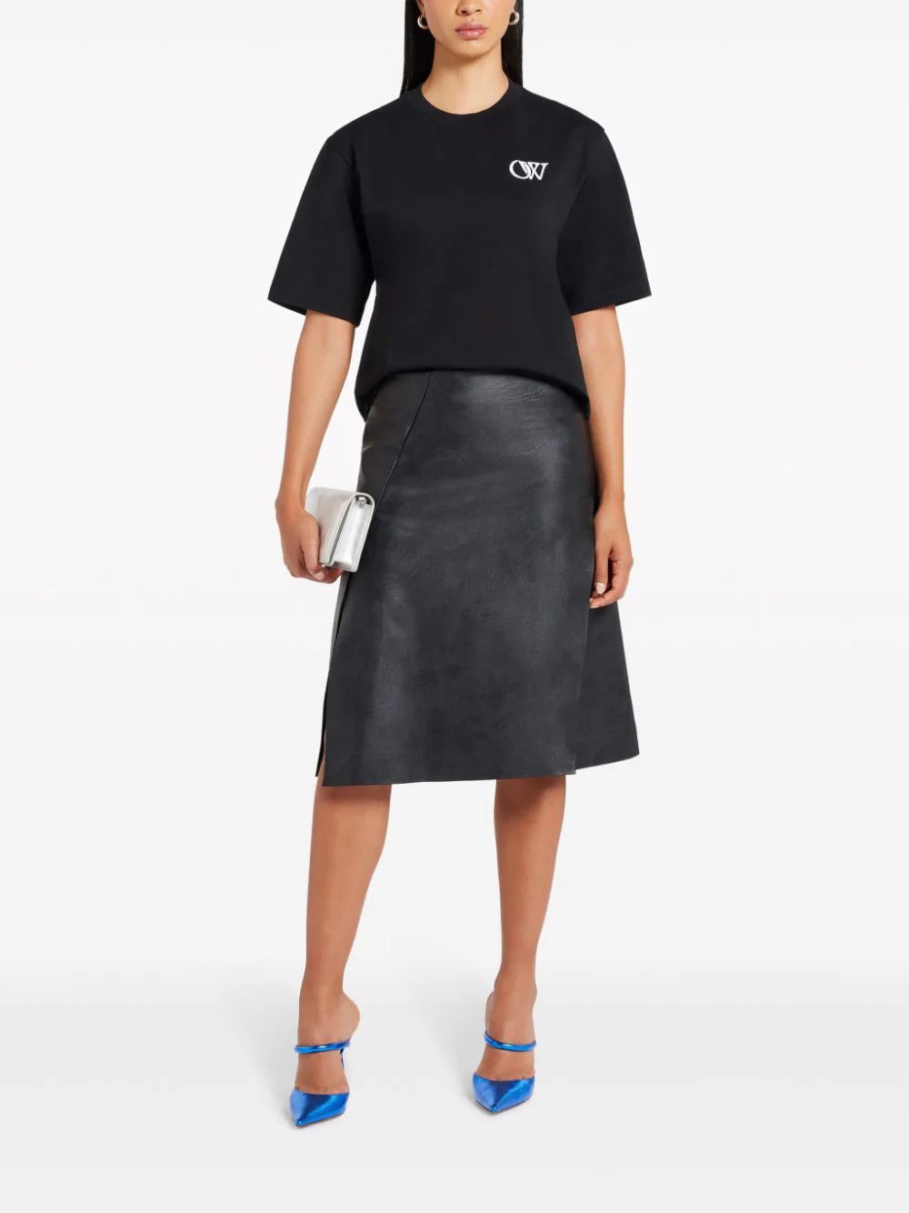 Off-White Off Stamp crop T-shirt - Image 2