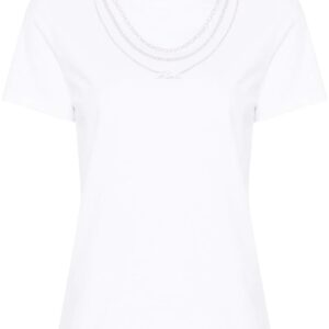 Karl Lagerfeld Karl Signature Necklace T-shirt