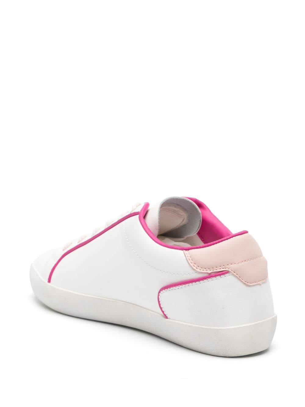 Love Moschino heart-patch leather sneakers - Image 3