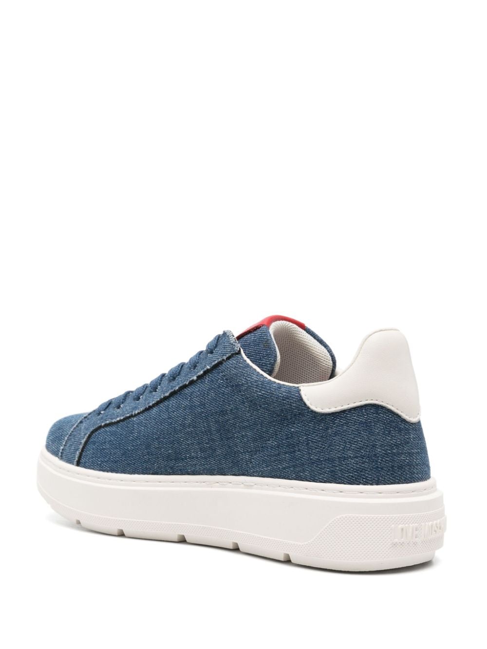 Love Moschino denim chunky sneakers - Image 3