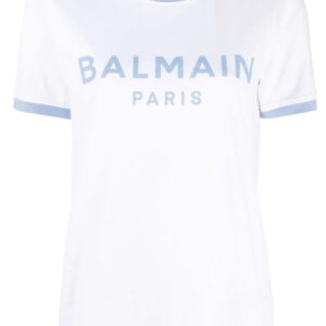 Balmain  logo-print cotton T-shirt