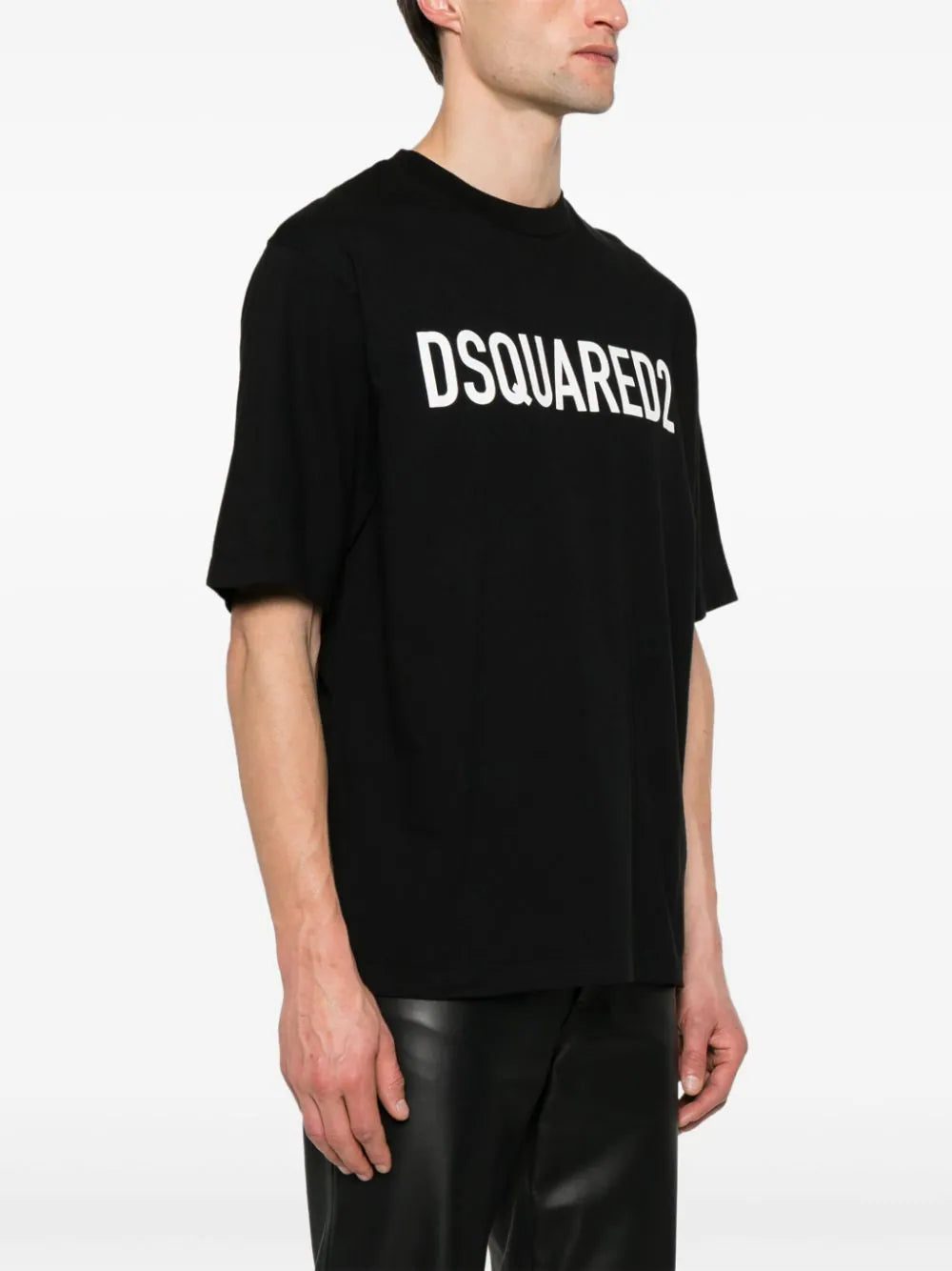 DSQUARED2 logo-print cotton T-shirt - Image 3