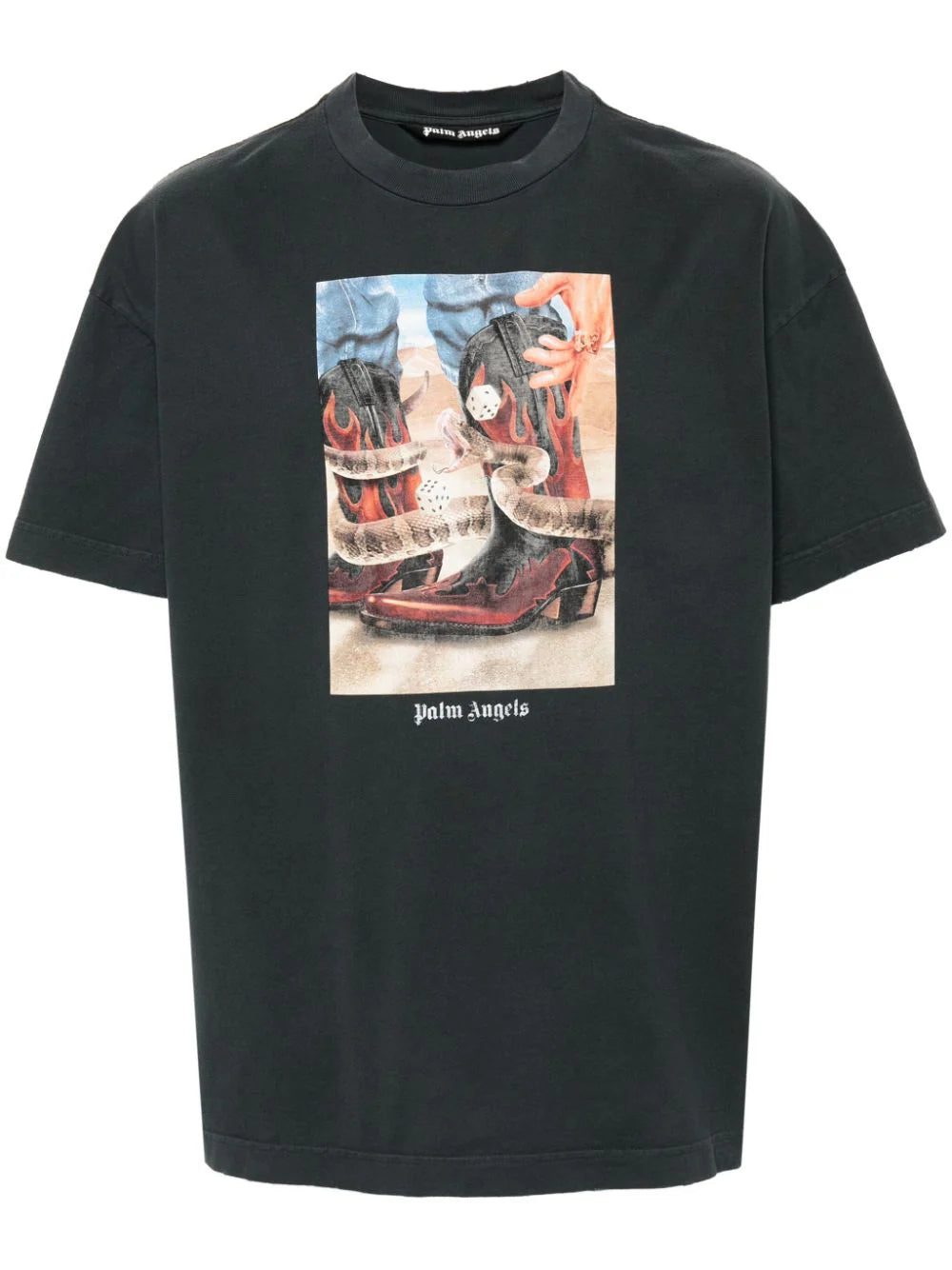 Palm Angels graphic-print T-shirt