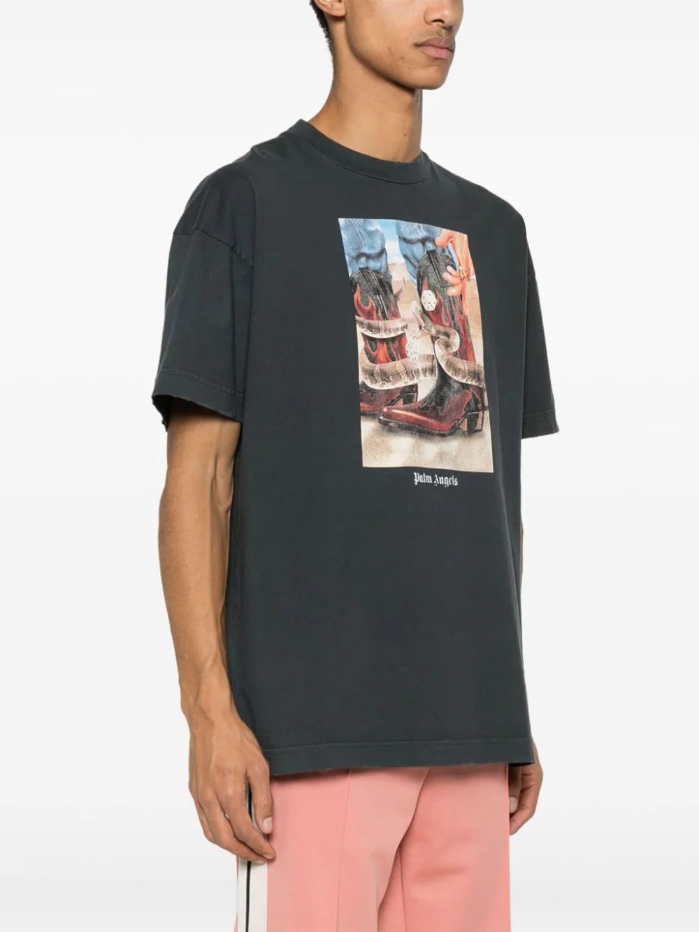 Palm Angels graphic-print T-shirt - Image 3