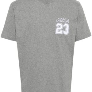 Off-White  embroidered-logo cotton T-shirt