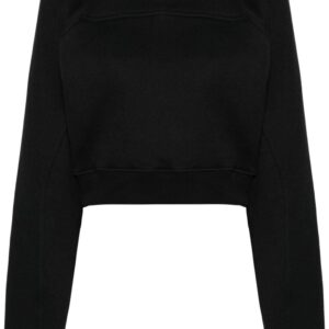 Off-White cropped layered sweatshirt