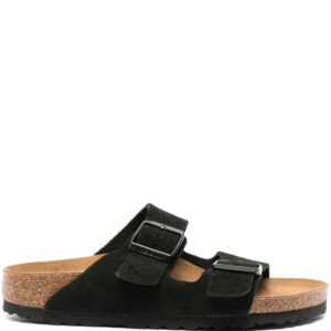 Birkenstock Arizona suede slides