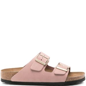 Birkenstock Arizona suede slides