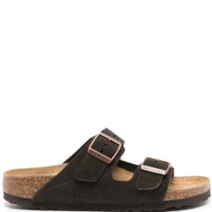 Birkenstock Arizona suede slides