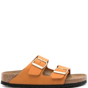 Birkenstock Arizona suede slides