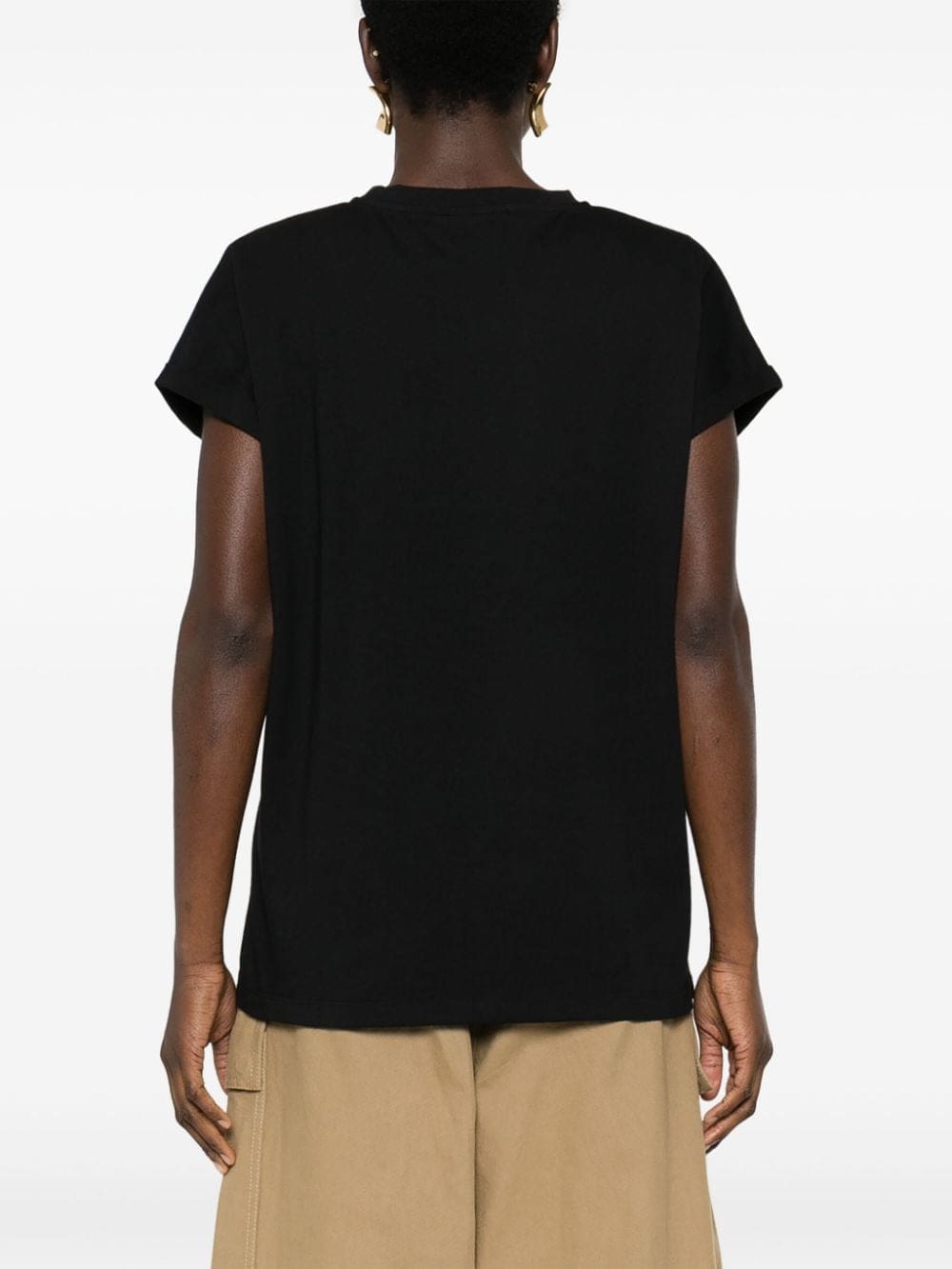 Balmain logo-print cotton T-shirt - Image 4