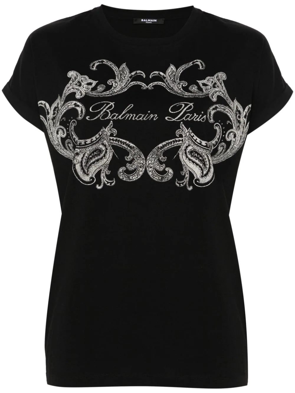 Balmain logo-print cotton T-shirt
