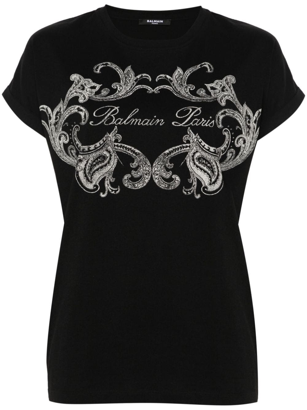 Balmain logo-print cotton T-shirt