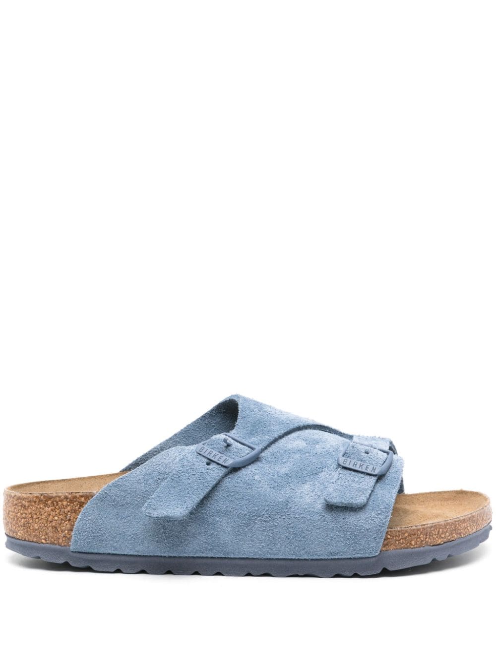 Birkenstock Zürich suede slides