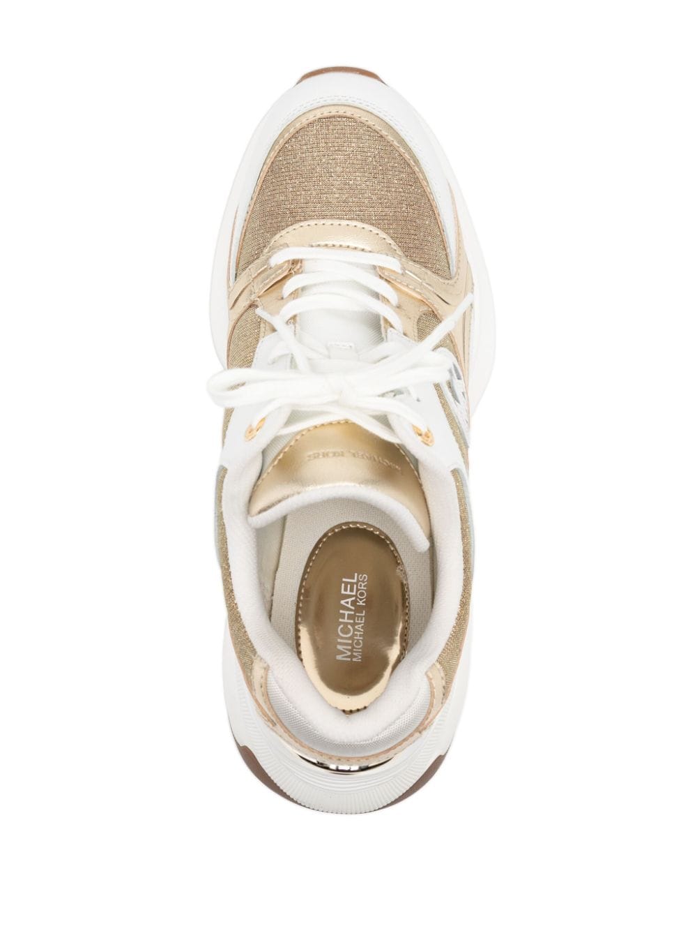 Michael Kors Zuma logo-patch sneakers - Image 4