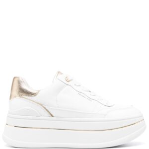 Michael Michael Kors Hayes leather platform sneakers