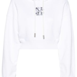 Off-White Arrows-motif beaded hoodie