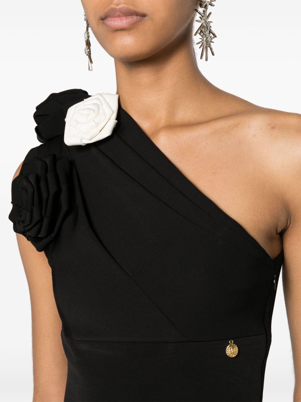 Balmain floral-appliqué top - Image 5