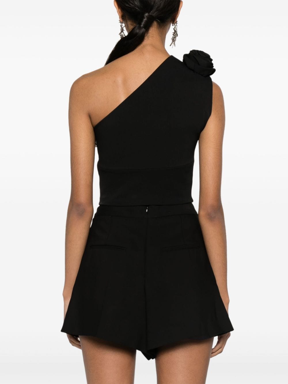 Balmain floral-appliqué top - Image 4