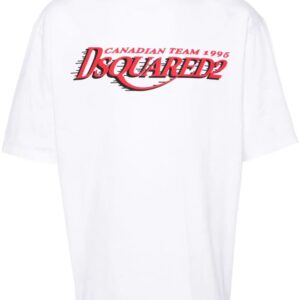 DSQUARED2  logo-print cotton T-shirt