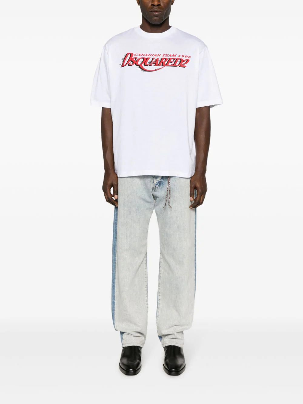 DSQUARED2 logo-print cotton T-shirt - Image 2