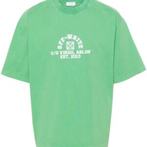 Off-White  logo-print cotton T-shirt