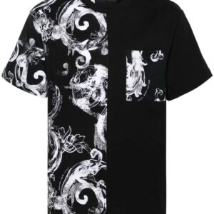 Versace Jeans Couture  barocco-print cotton T-shirt