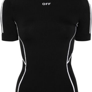 Off-White logo-print performance T-shirt