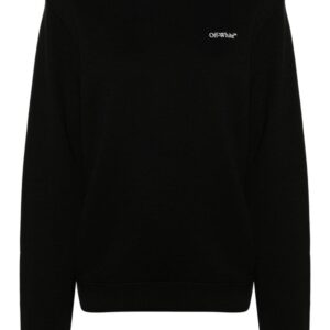 Off-White Arrows-print cotton sweatshirt
