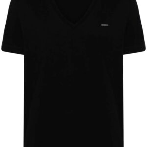 DSQUARED2  logo-plaque cotton T-shirt
