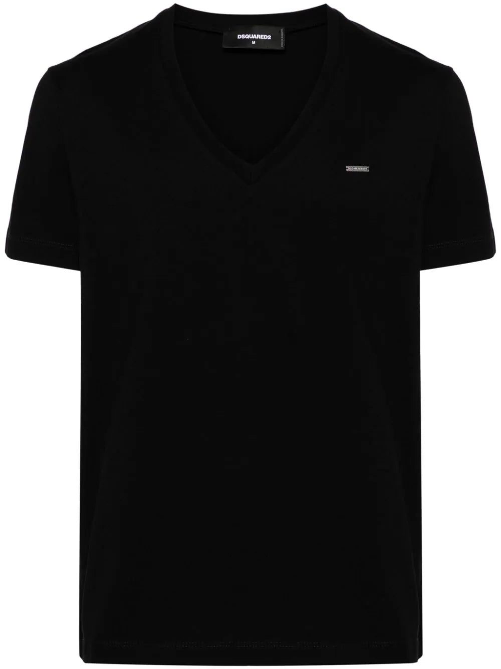 DSQUARED2 logo-plaque cotton T-shirt