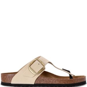 Birkenstock Gizeh Big Buckle suede sandals
