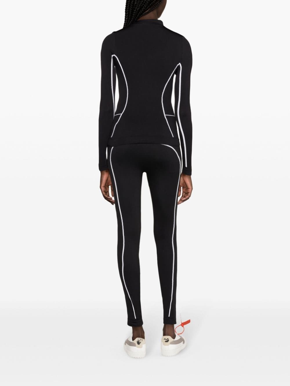 Off-White logo-jacquard top - Image 4