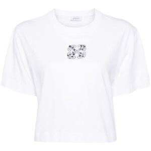 Off-White Bling Leaves Arrows-print T-shirt