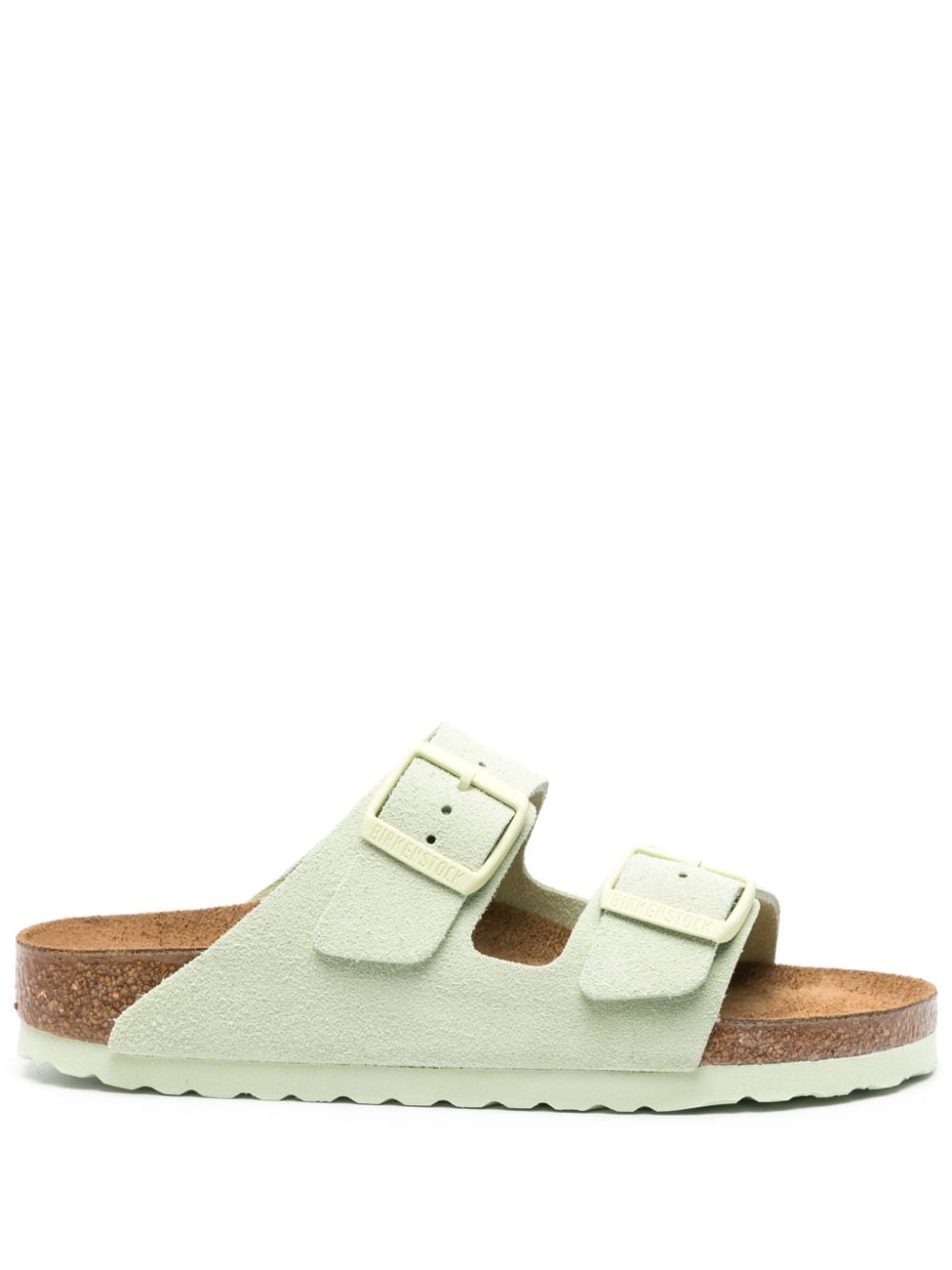 Birkenstock Arizona suede slides