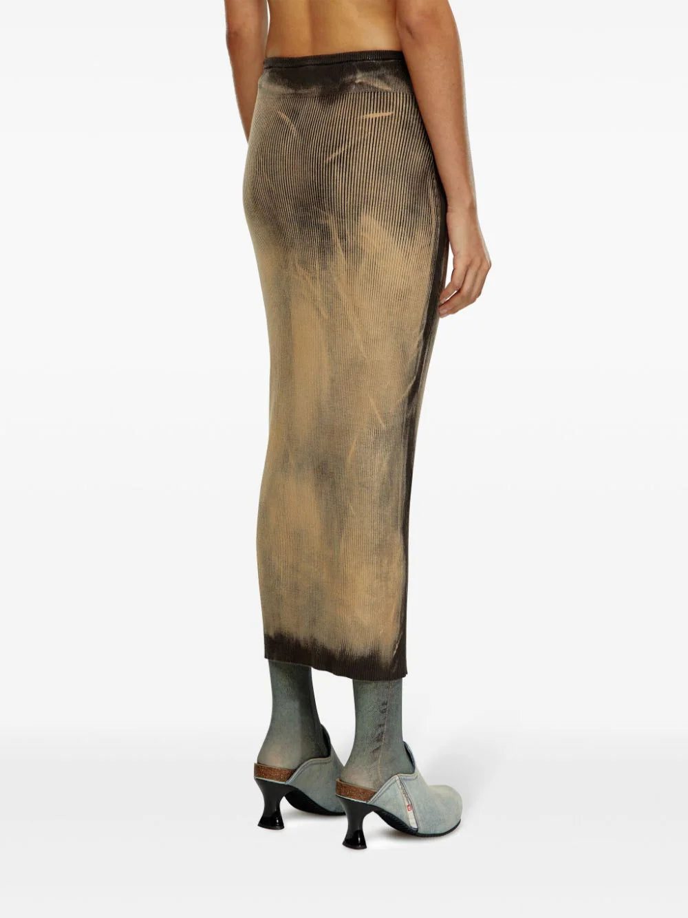 Diesel M-Delma midi skirt - Image 4