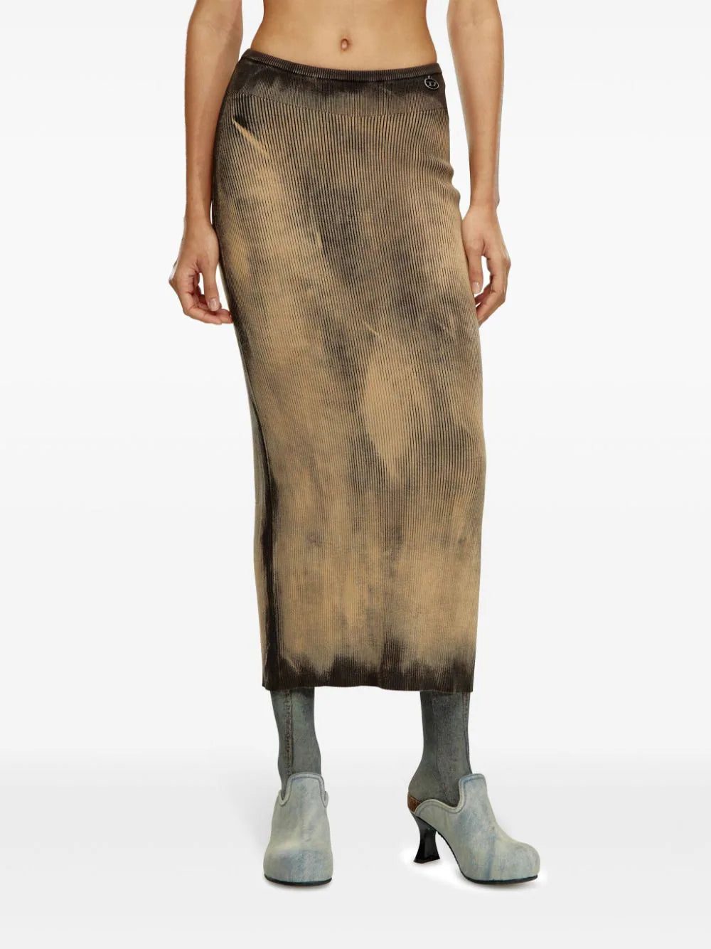 Diesel M-Delma midi skirt - Image 3