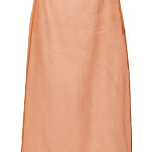 Prada organza midi skirt