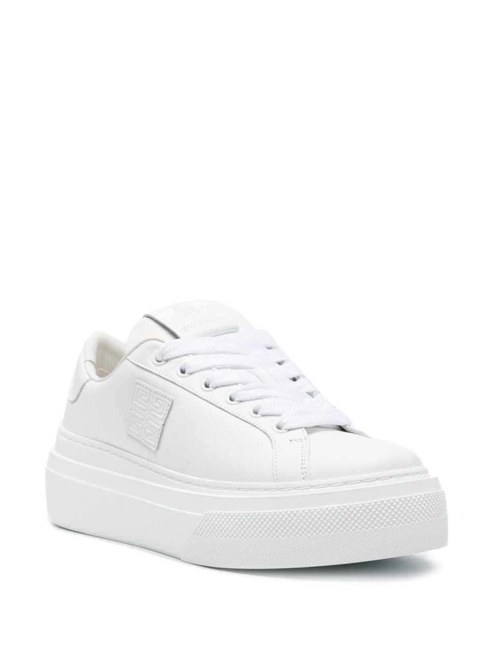 Givenchy City platform leather sneakers - Image 2