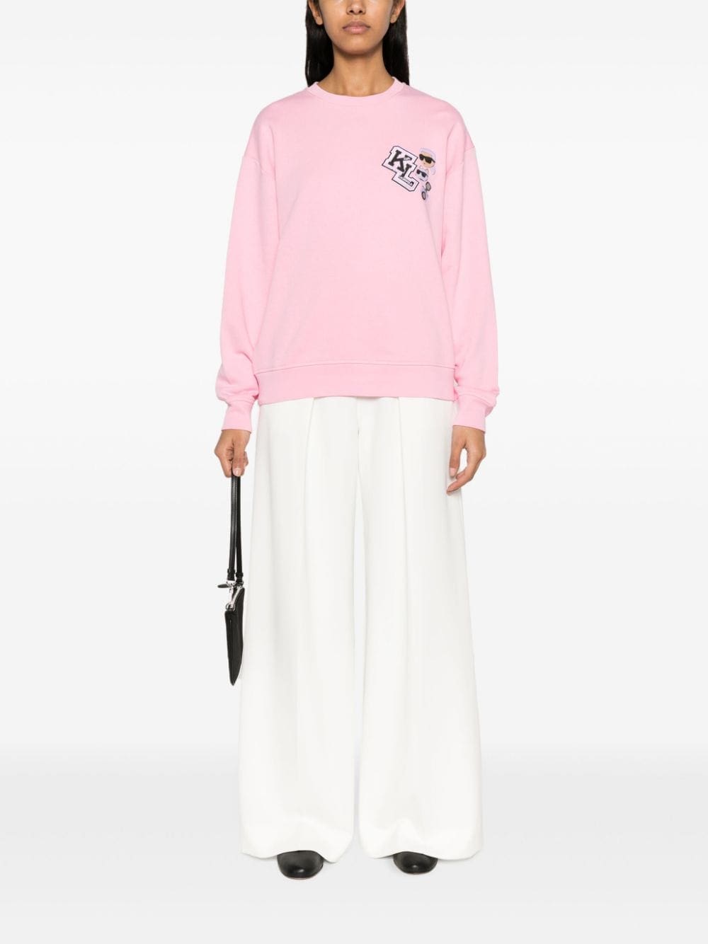 Karl Lagerfeld Varsity KL long-sleeve sweatshirt - Image 2
