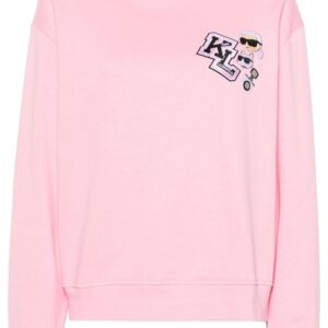 Karl Lagerfeld Varsity KL long-sleeve sweatshirt