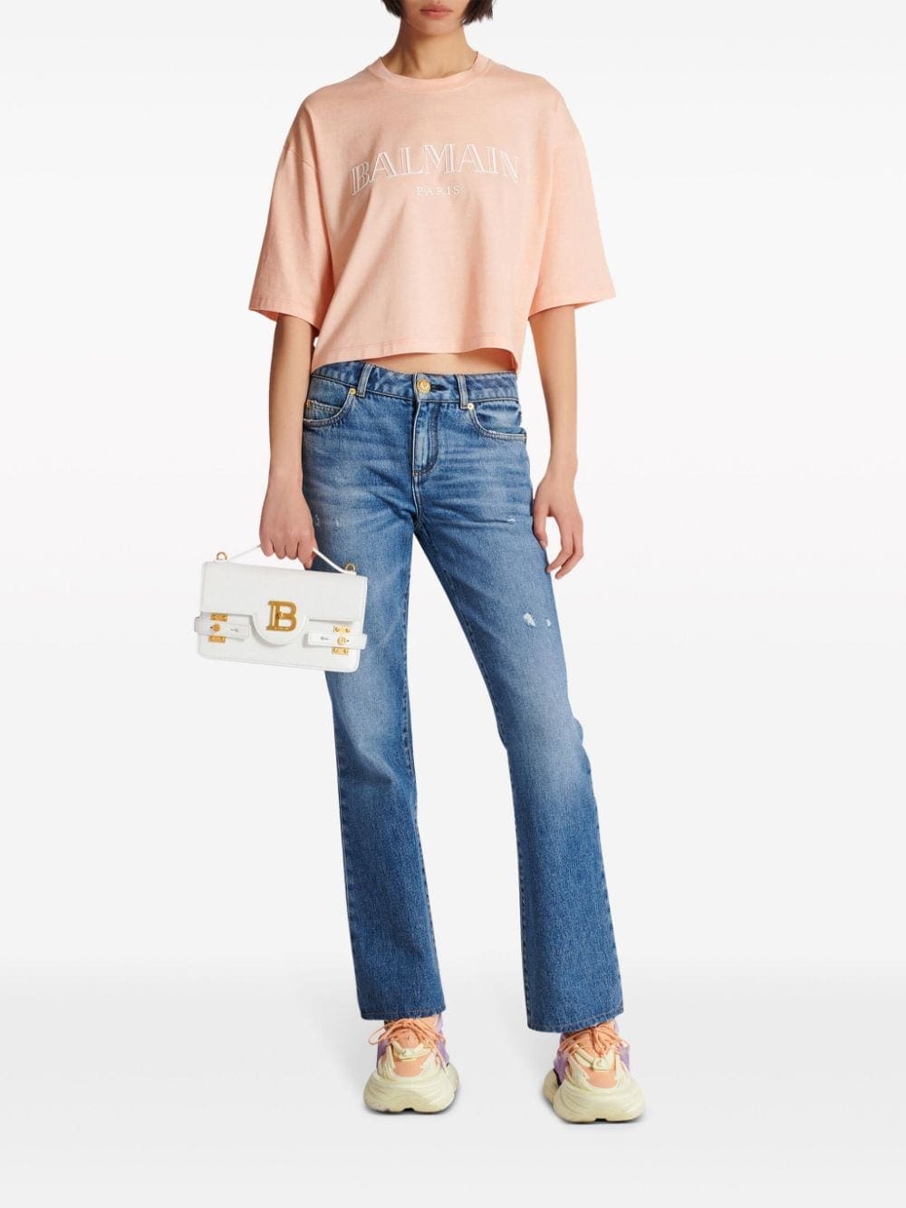 Balmain Vintage Balmain cotton T-Shirt - Image 2