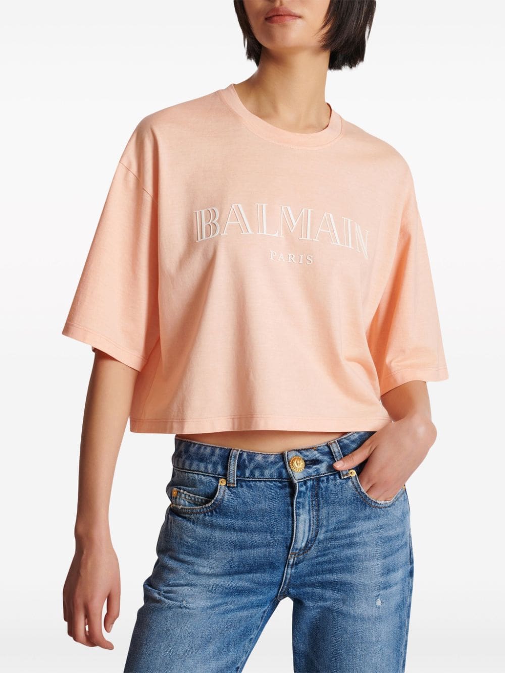 Balmain Vintage Balmain cotton T-Shirt - Image 5