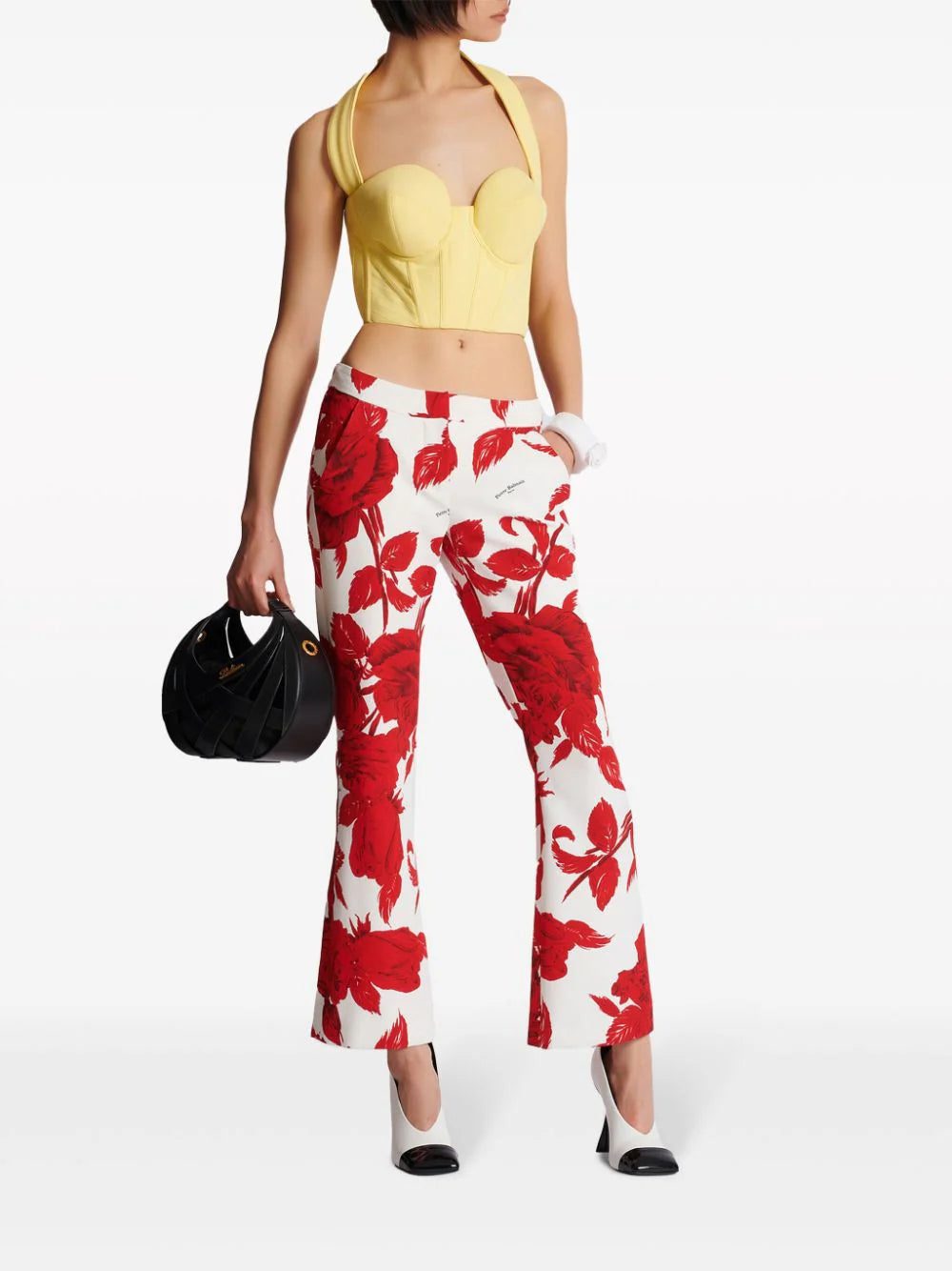 Balmain halterneck corset top - Image 2