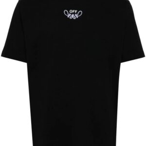 Off-White  Bandana Arrow Skate cotton T-shirt